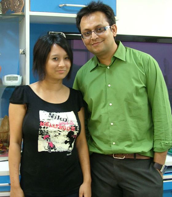 With Dr. Ameet S. Dixit at Ark Dental Global, Greater Kailash 1