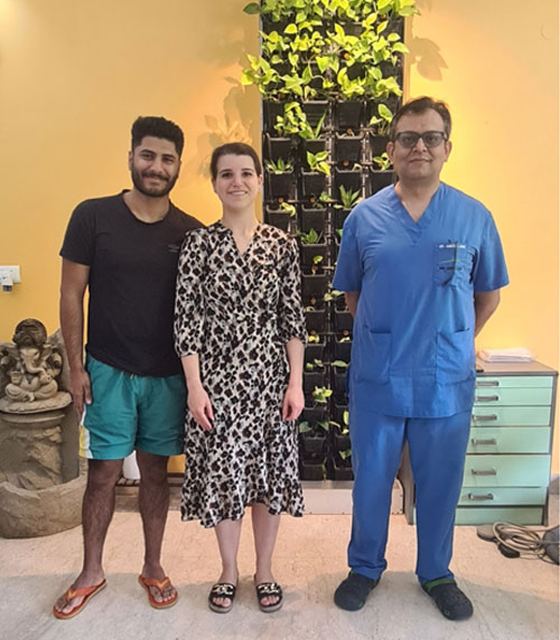 A family visit to GK-1 at Ark Dental Global, Greater Kailash 1