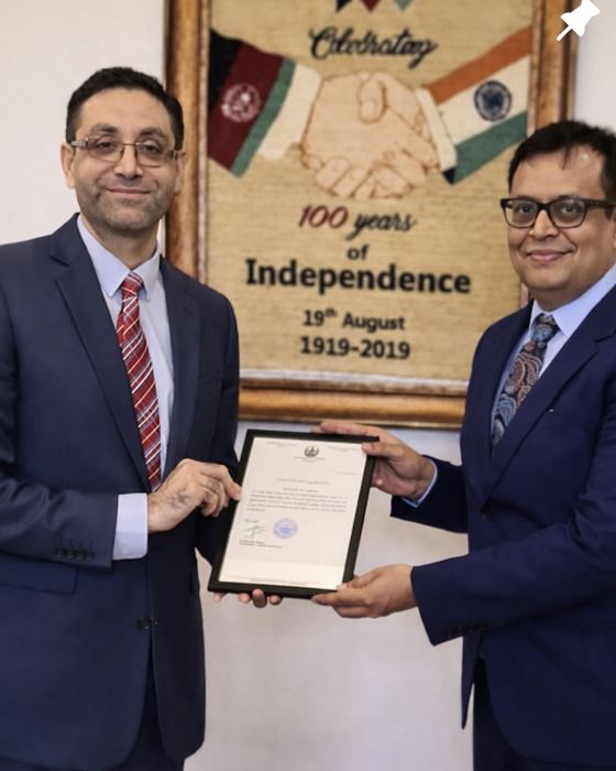 A moment of recognition for Dr. Ameet S. Dixit